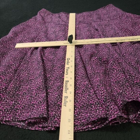 Emma James Womens Skirt Multicolor Size 6 100% Polyester Lined Zipper Flare - Picture 4 of 12